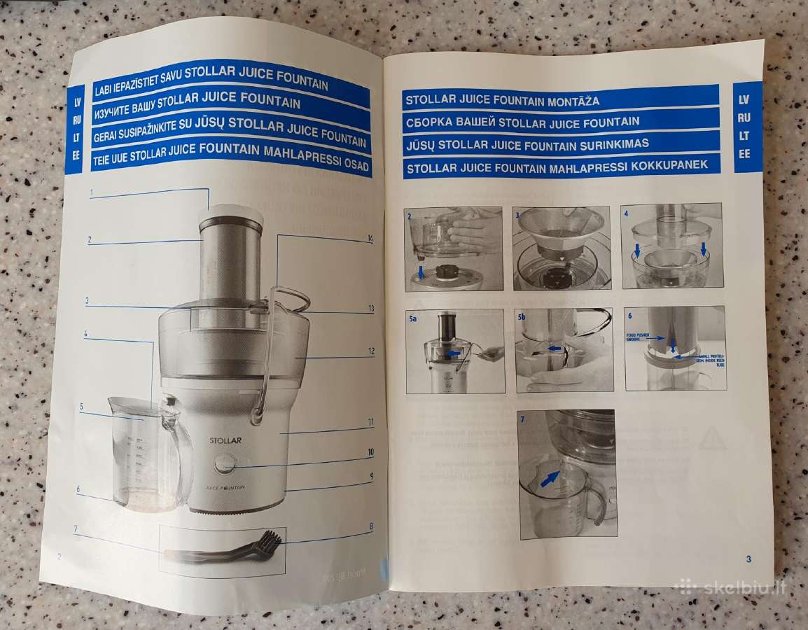 Juice Fountain® Compact sulčiaspaudė - nuotraukos Nr. 3