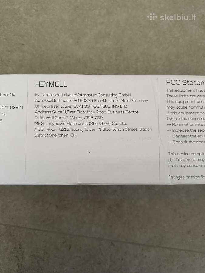 Heymell Voyage 201 2.0 soundbar - nuotraukos Nr. 4
