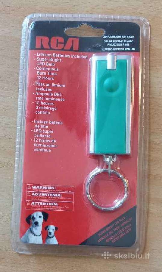 Raktų pakabukas Rca Nipper and Chipper su LED lemp