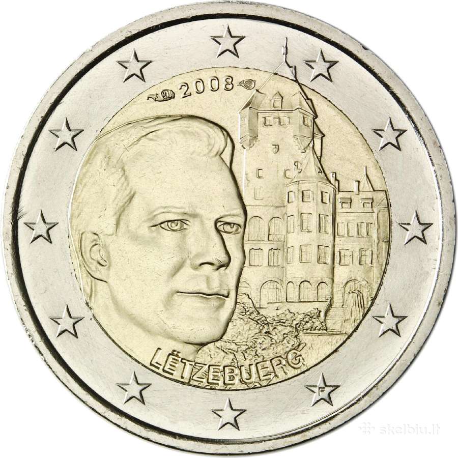 Liuksemburgo proginės euro monetos - nuotraukos Nr. 11