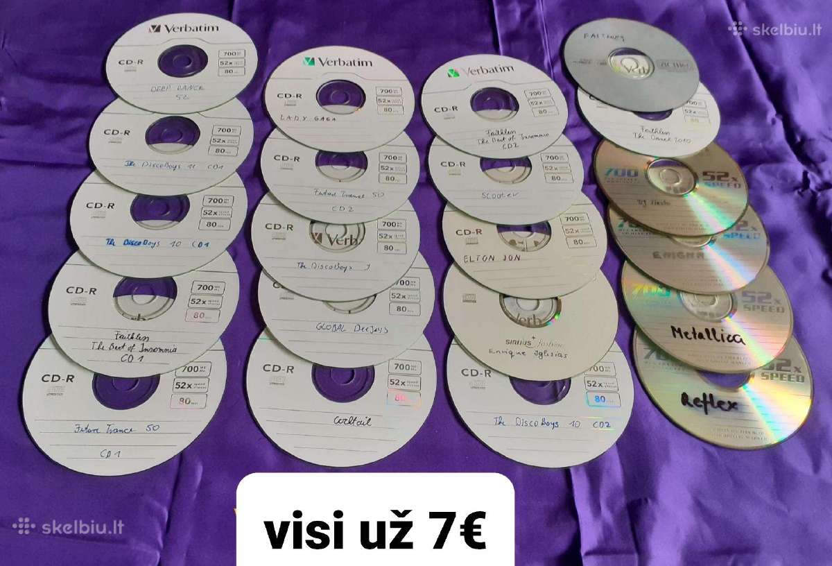 CD diskai