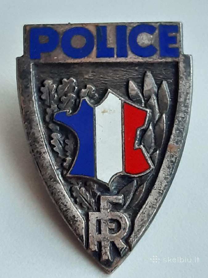 Įvairių šalių policijos antsiuvai ir atributika - nuotraukos Nr. 3