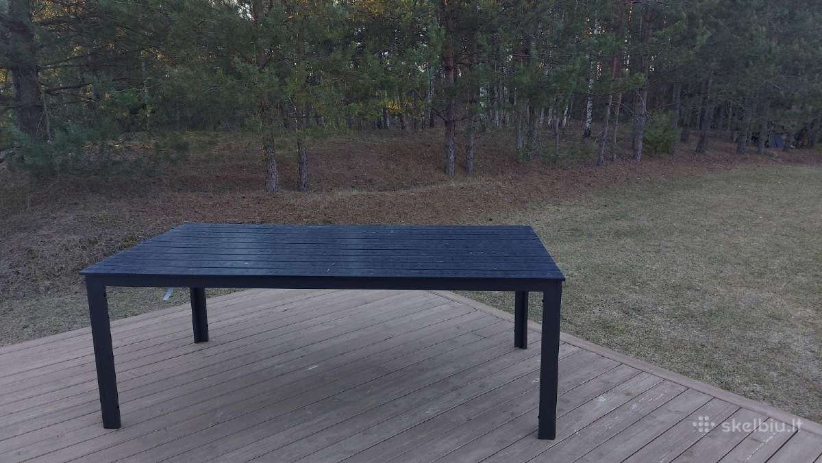 Lauko stalas, lauko kėdės, lauko baldų komplektas - nuotraukos Nr. 14