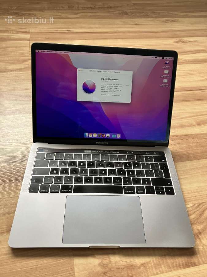 MacBook Pro (13-inch, 2016) 8gb 256 GB - nuotraukos Nr. 5