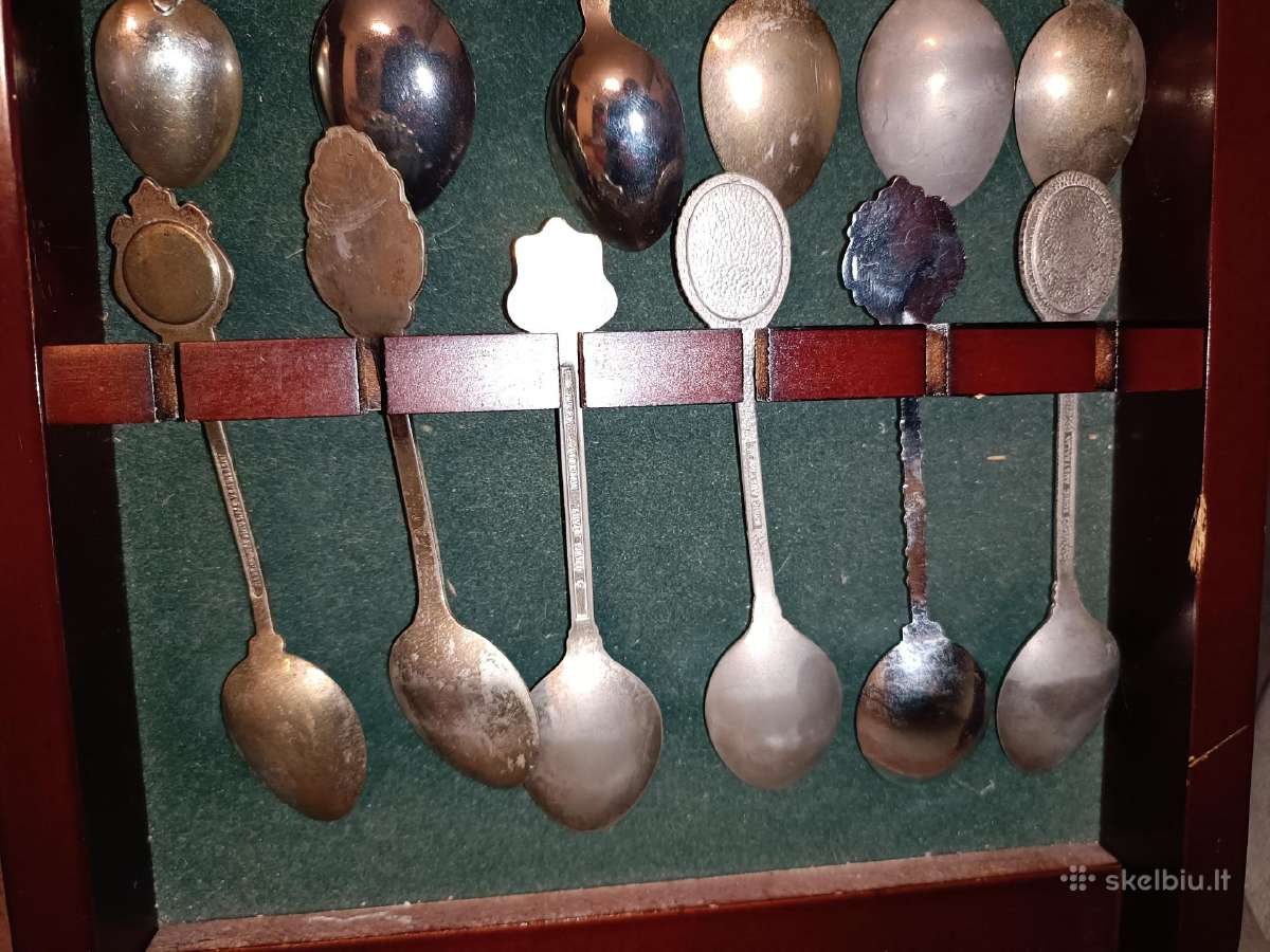 Kolekcinių šaukštelių kolekcija, 20 vnt.+ stendas - nuotraukos Nr. 20