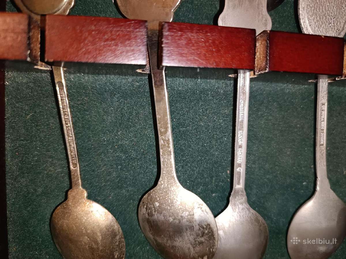 Kolekcinių šaukštelių kolekcija, 20 vnt.+ stendas - nuotraukos Nr. 22