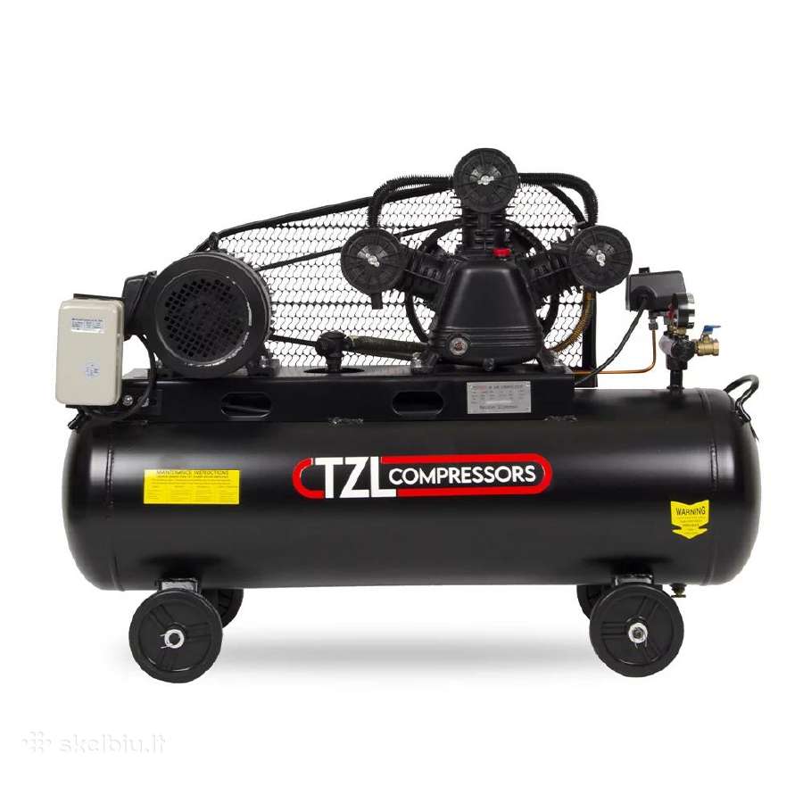 Stūmoklinis/diržinis kompresorius Tzl-w1060/8-200l