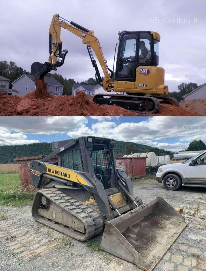Sklypo lyginimas, paruošimas vejos