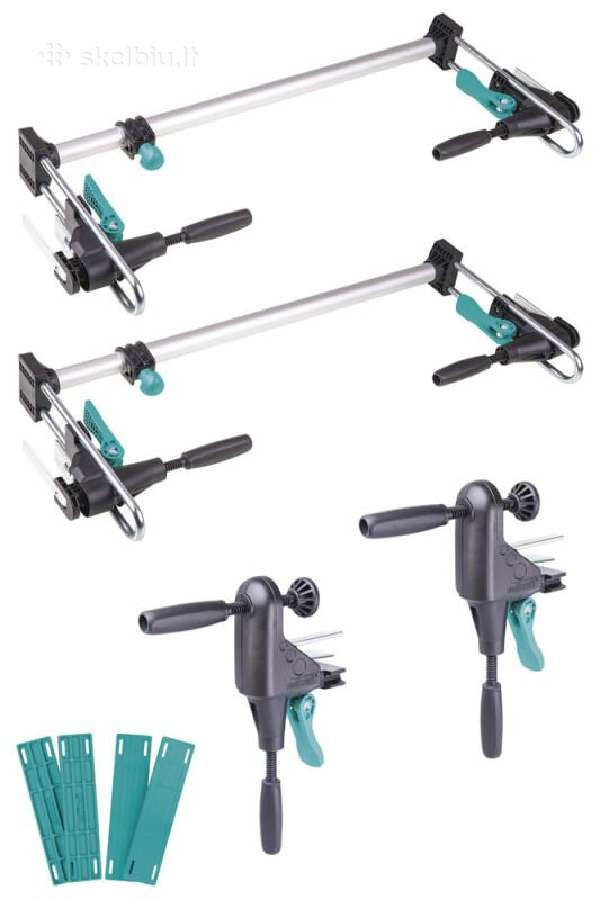 Wolfcraft Durų rėmo montavimo rinkinys Pro 3676000