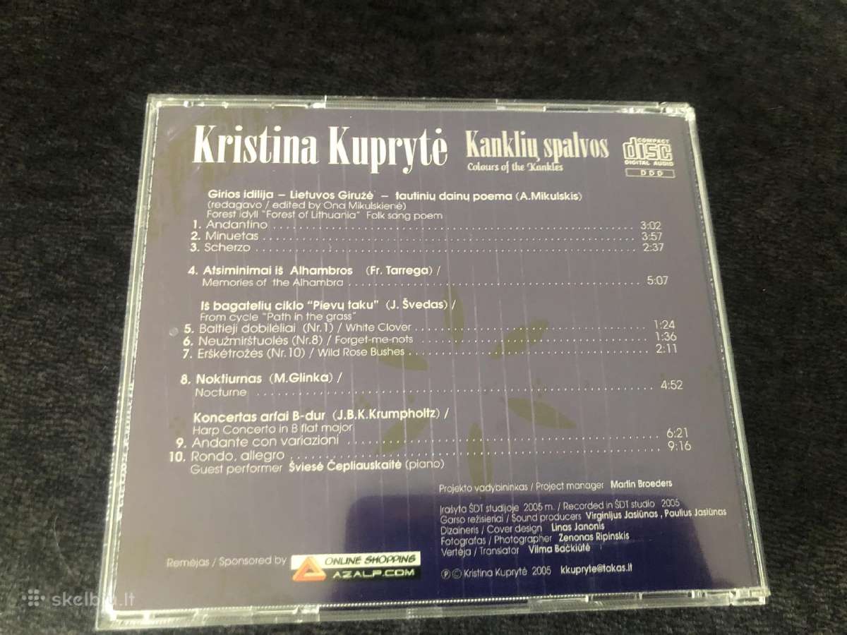 CD Kanklių spalvos - nuotraukos Nr. 2