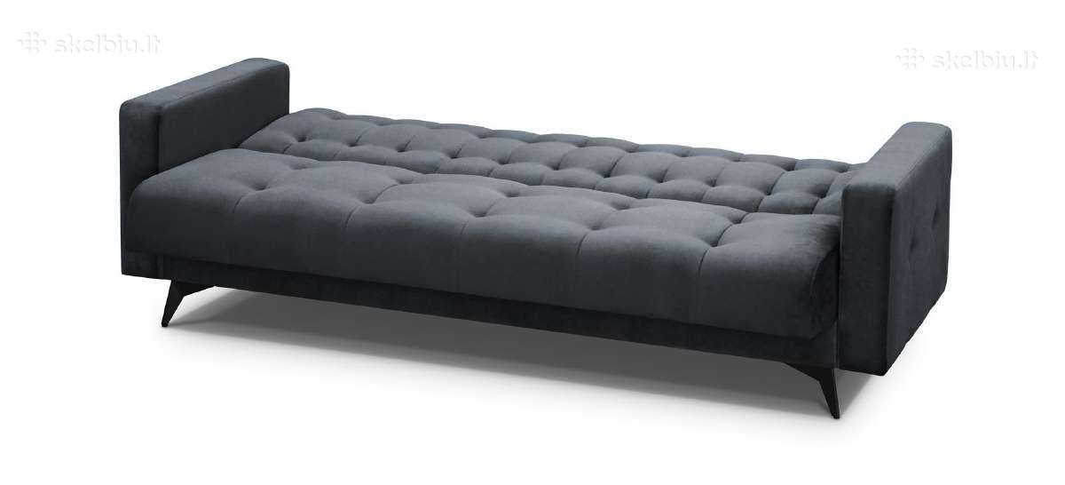Minkšta sofa-lova „gemi“ su dėže patalynei - nuotraukos Nr. 13