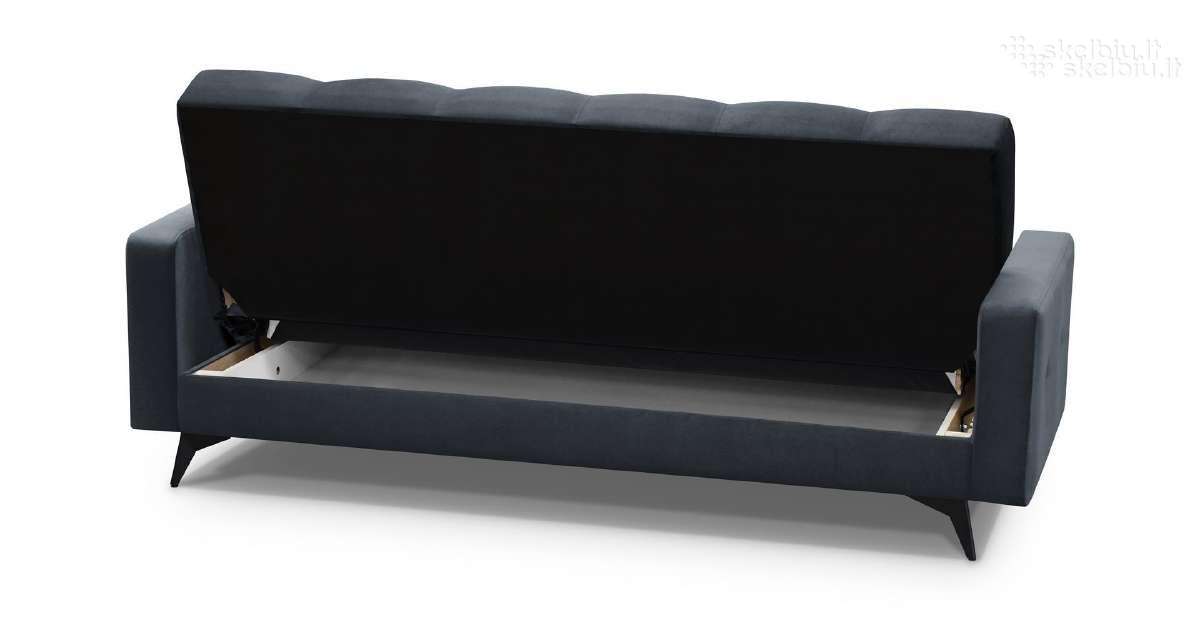Minkšta sofa-lova „gemi“ su dėže patalynei - nuotraukos Nr. 14