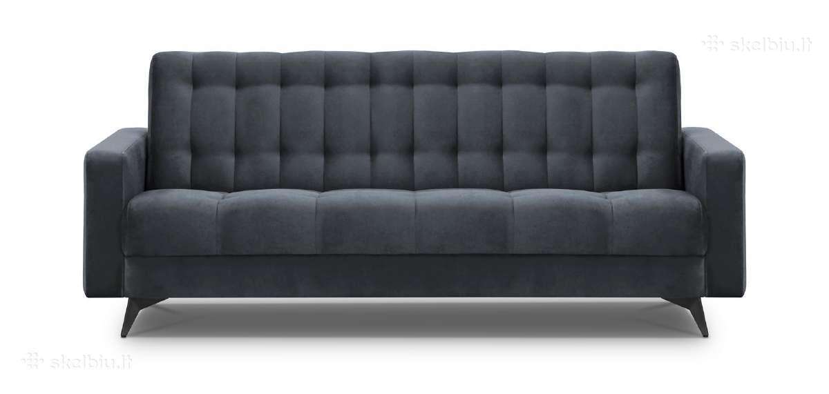 Minkšta sofa-lova „gemi“ su dėže patalynei - nuotraukos Nr. 19