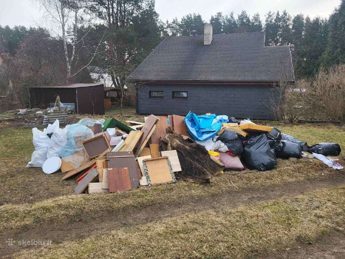 Šiukšlių išvežimas, statybinių ir kt. Vilniuje - nuotraukos Nr. 5
