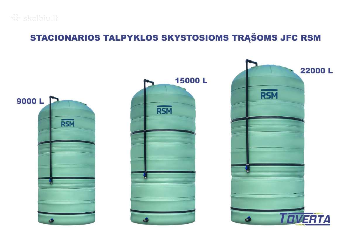 Stacionarios skystųjų trąšų talpyklos Rsm Kas - nuotraukos Nr. 2