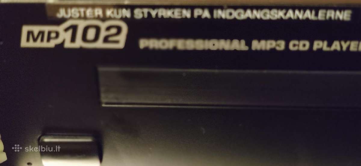 Parduodu CD grotuva Numark Mp3 CD