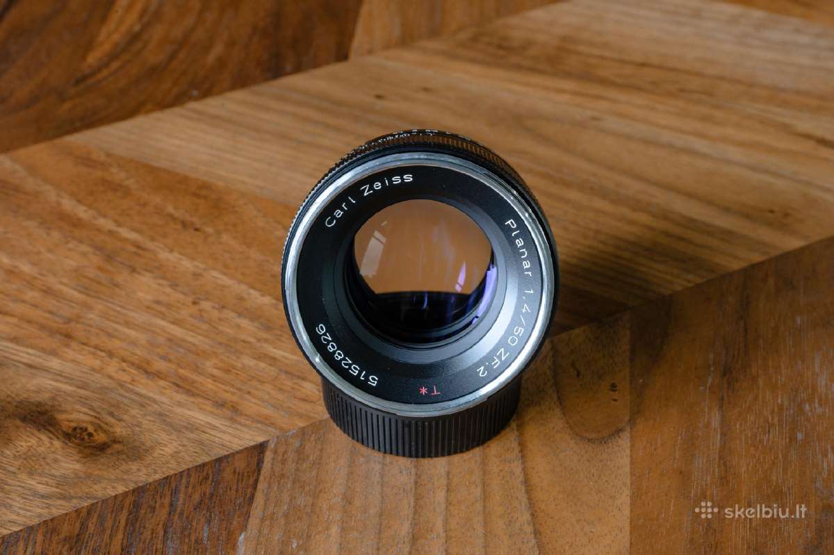 Carl Zeiss Planar T* 50 mm f/1.4 Zf.2 Nikon - nuotraukos Nr. 3
