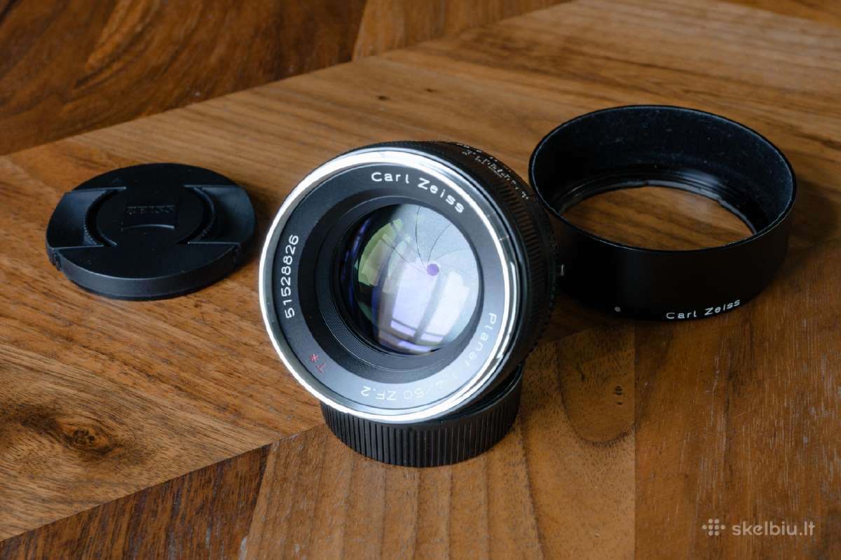 Carl Zeiss Planar T* 50 mm f/1.4 Zf.2 Nikon - nuotraukos Nr. 4