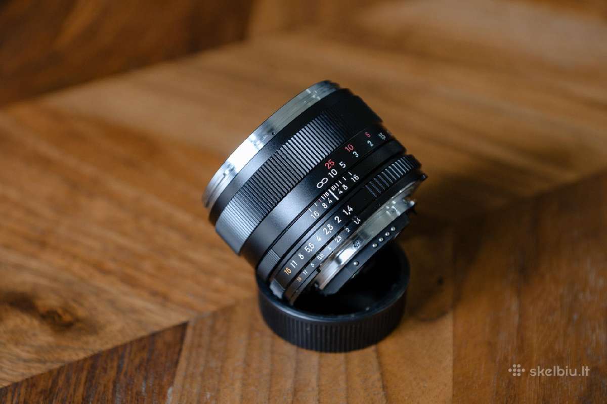 Carl Zeiss Planar T* 50 mm f/1.4 Zf.2 Nikon - nuotraukos Nr. 5