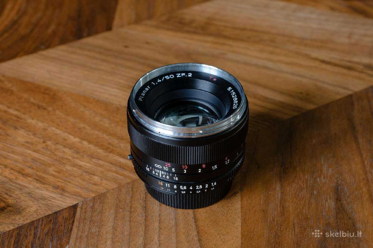 Carl Zeiss Planar T* 50 mm f/1.4 Zf.2 Nikon - nuotraukos Nr. 8