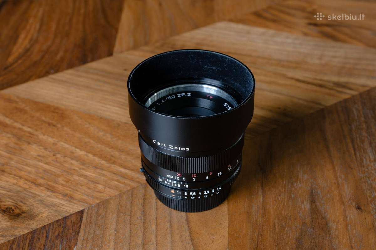 Carl Zeiss Planar T* 50 mm f/1.4 Zf.2 Nikon - nuotraukos Nr. 10