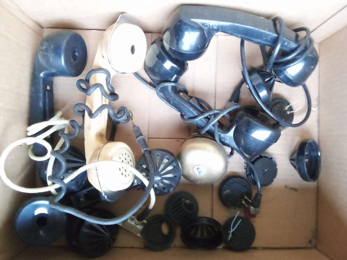 Tarybiniai rageliniai telefonai ir ju priedai - nuotraukos Nr. 7
