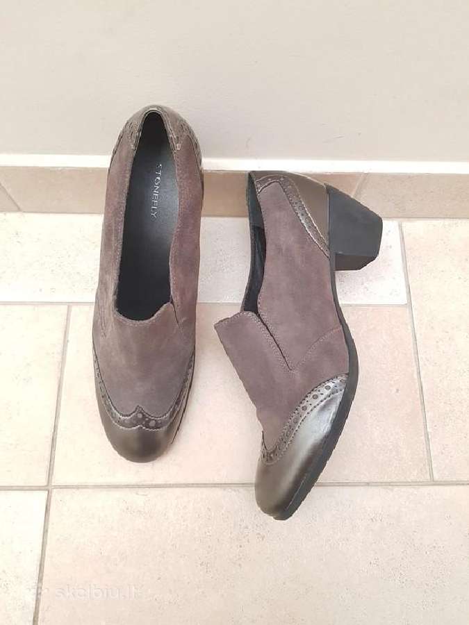 Nauji comfort leather odiniai bateliai