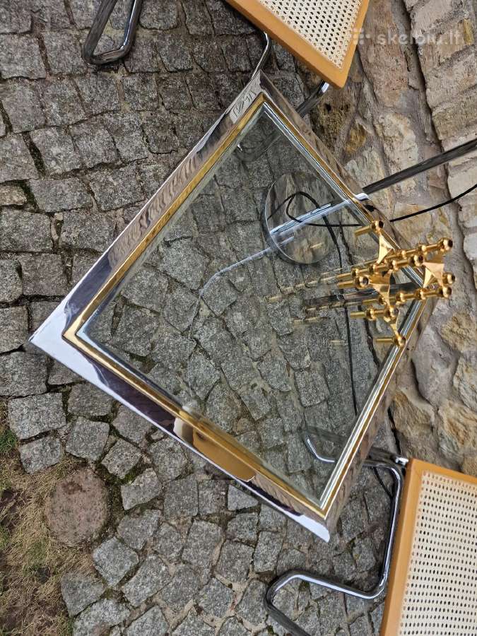 Vintažinis mid century Bauhaus st.kavos staliukas - nuotraukos Nr. 3