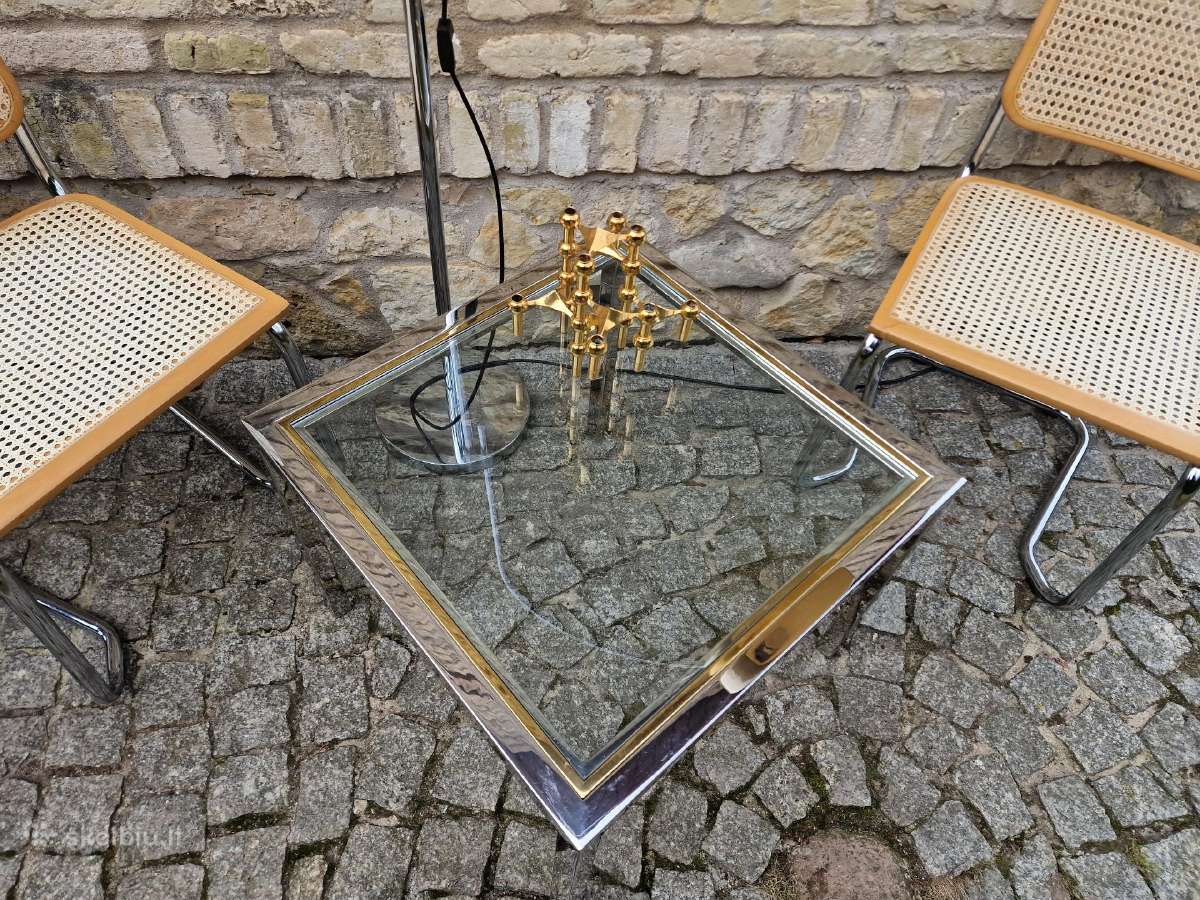 Vintažinis mid century Bauhaus st.kavos staliukas - nuotraukos Nr. 8