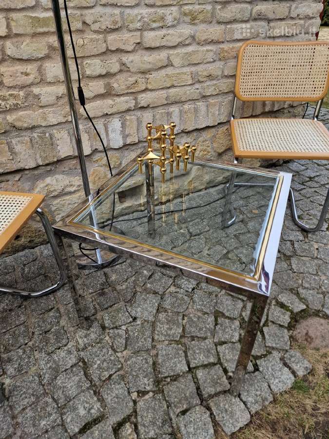 Vintažinis mid century Bauhaus st.kavos staliukas - nuotraukos Nr. 16