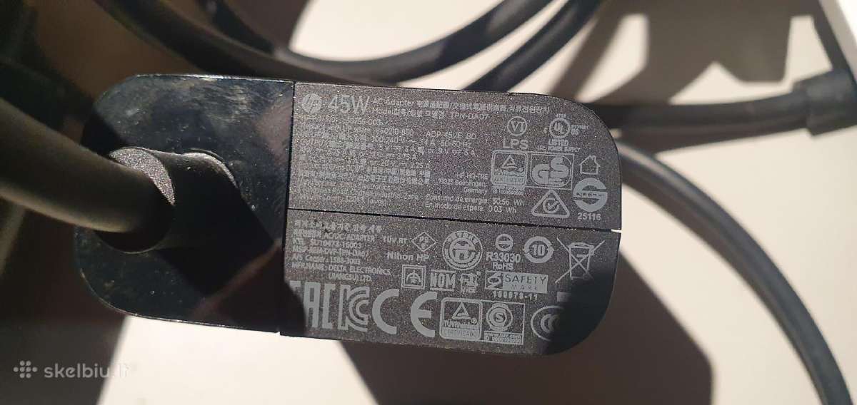 Hp Usb Type-c įkrovikliai 45w - nuotraukos Nr. 2