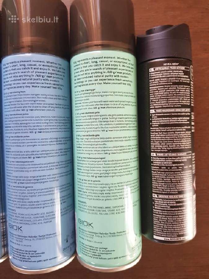Nauji skutimosi putos + gelis + antiperspirantas - nuotraukos Nr. 2