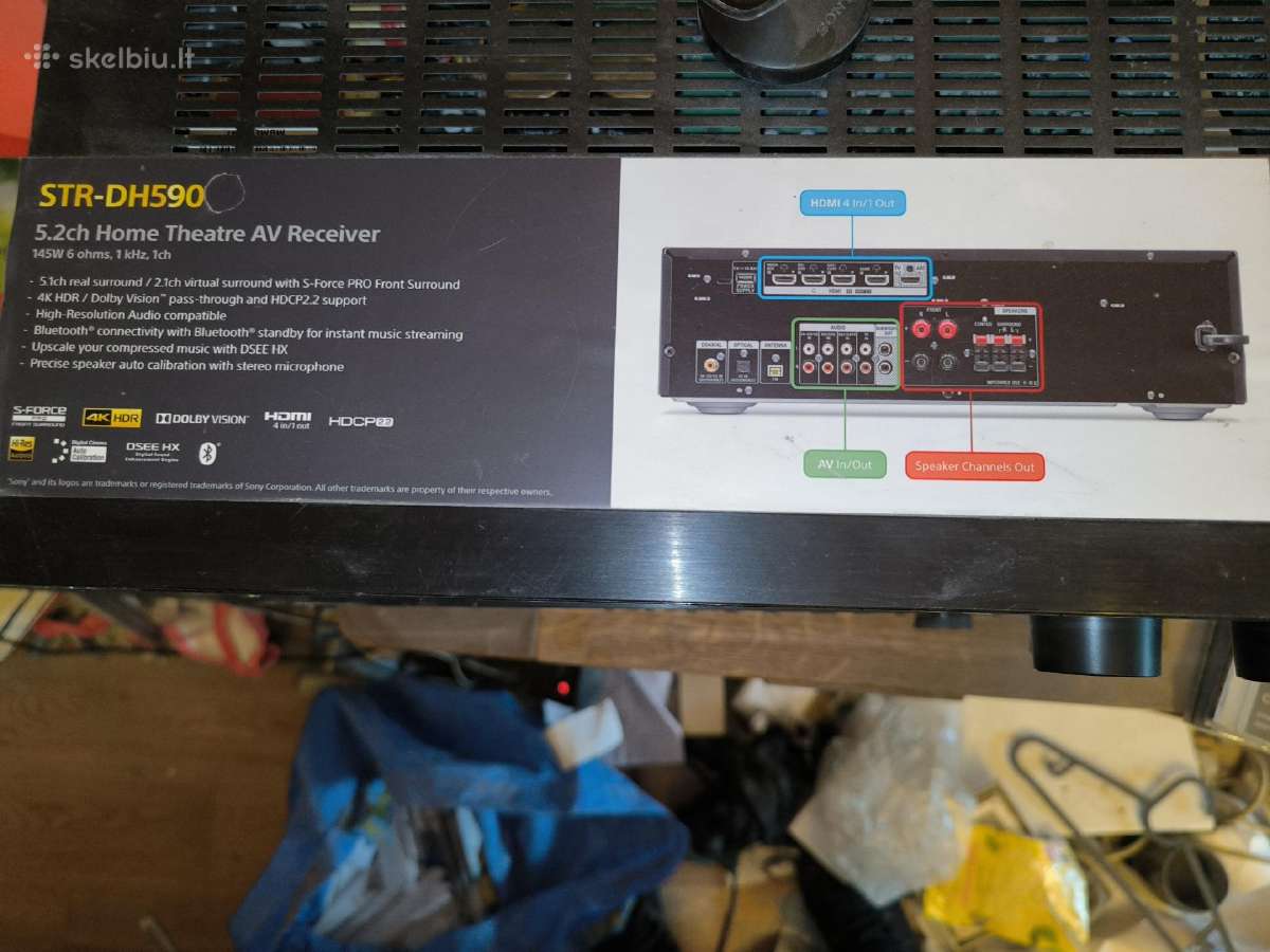 Sony Str-dh590 recieveris - nuotraukos Nr. 2