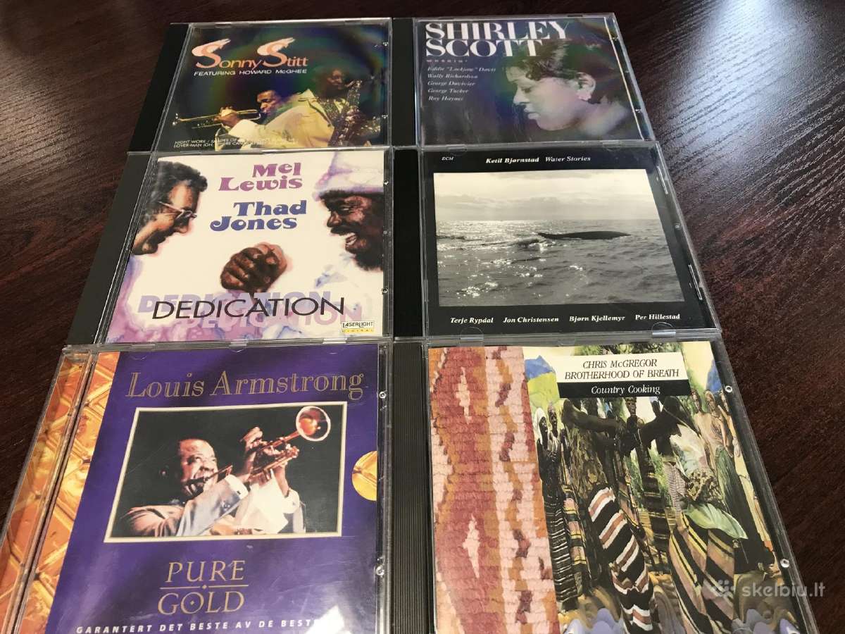 Gero stovio įvairūs originalūs CD