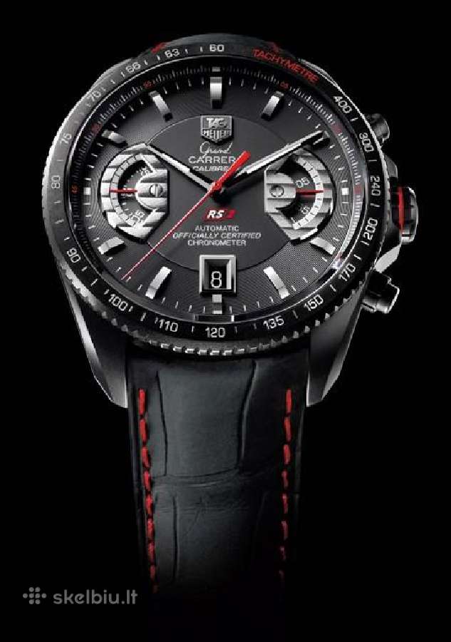 Tag Heuer Grand Carrera Calibre 17 Rs2 All black - nuotraukos Nr. 7