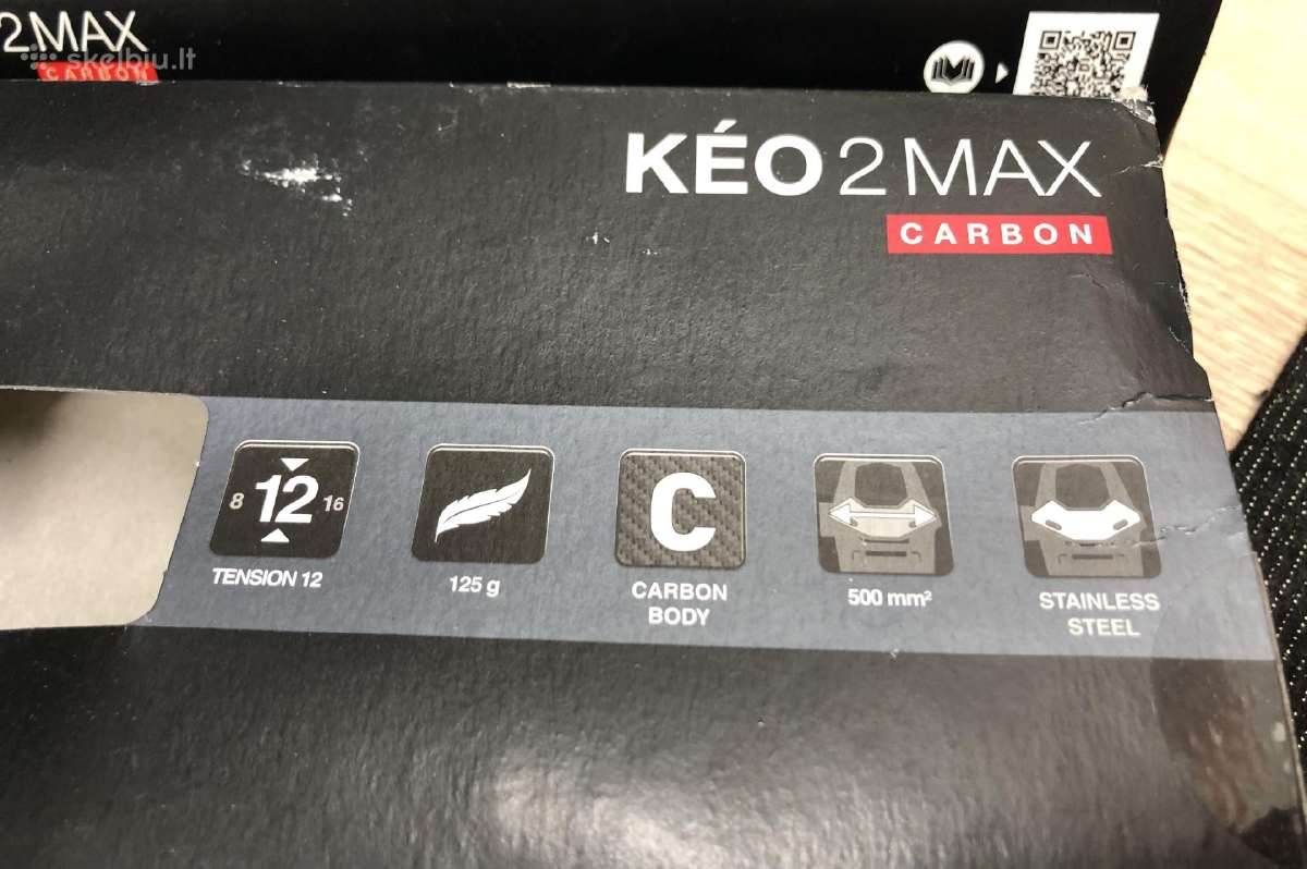 #12 Keo 2 Max Carbon Pedalai - nuotraukos Nr. 6