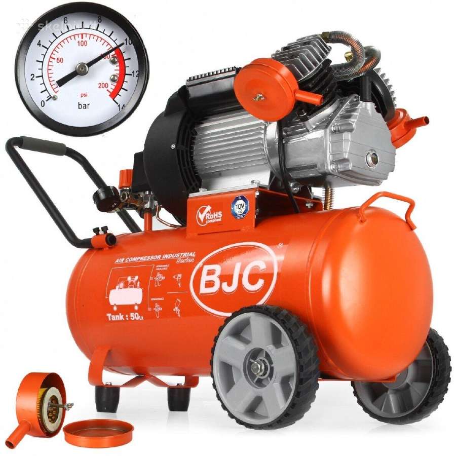 Oro kompresorius 50l, 230v, 390l/min, 10bar Bjc
