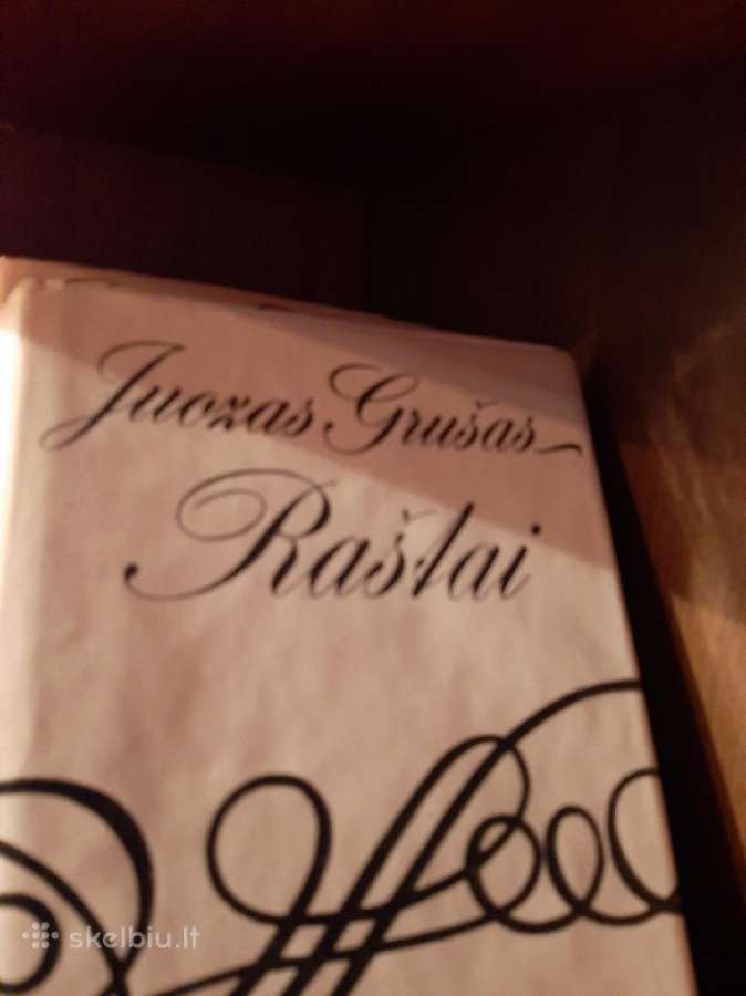 J.grušo raštai 5 tomai. - nuotraukos Nr. 2