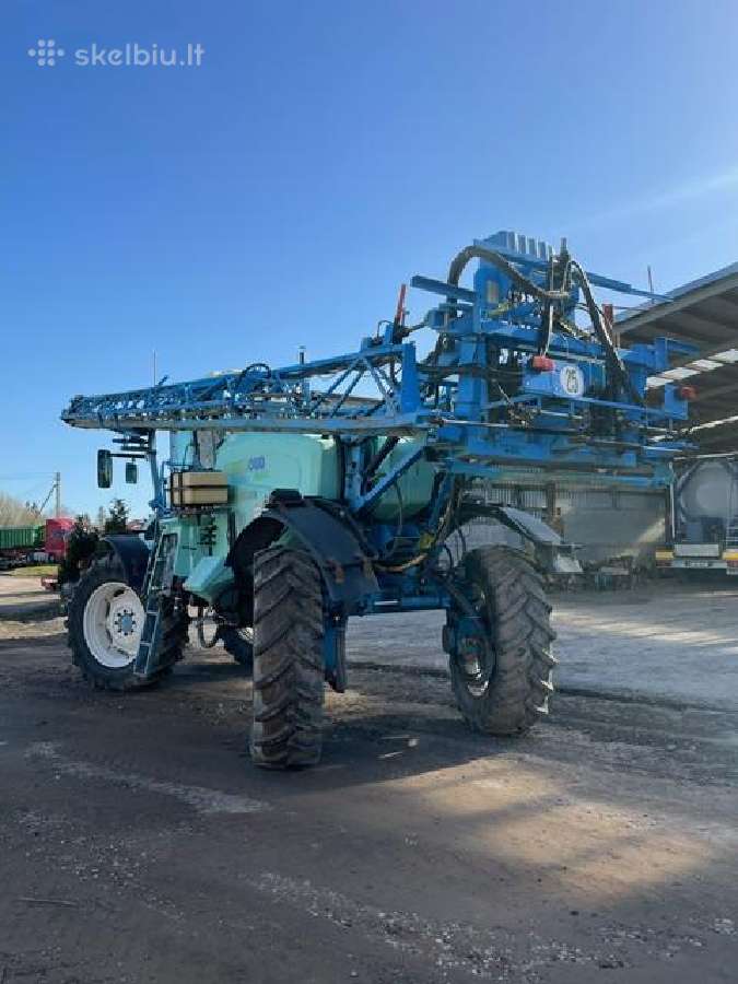 Savaeigis purkštuvas Berthoud, Boxer 4000r - nuotraukos Nr. 8