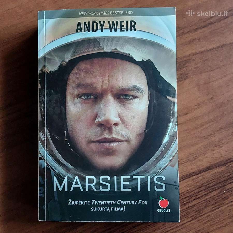 Andy Weir - " Marsietis ". - nuotraukos Nr. 2