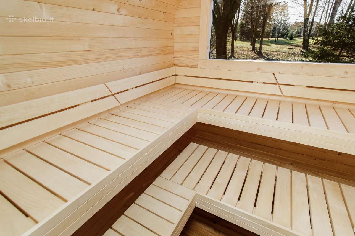 3.5m cube pirtis su priešpirčiu - nuotraukos Nr. 15