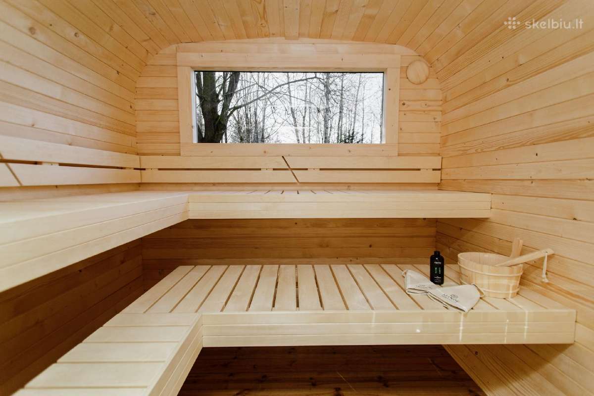 3.5m Cube termo medienos pirtis su priešpirčiu - nuotraukos Nr. 22