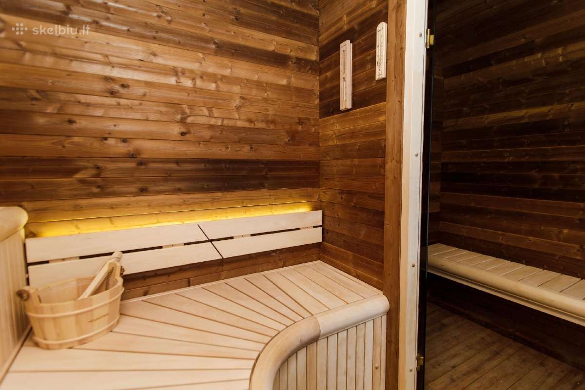 Apšiltinta termo medienos Lux pirtis - nuotraukos Nr. 15