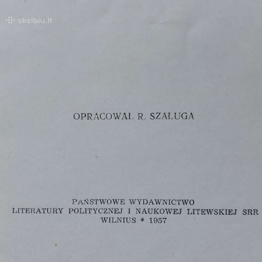Wilnius dla turysty ,1957 r. / Vilnius turistams - nuotraukos Nr. 5