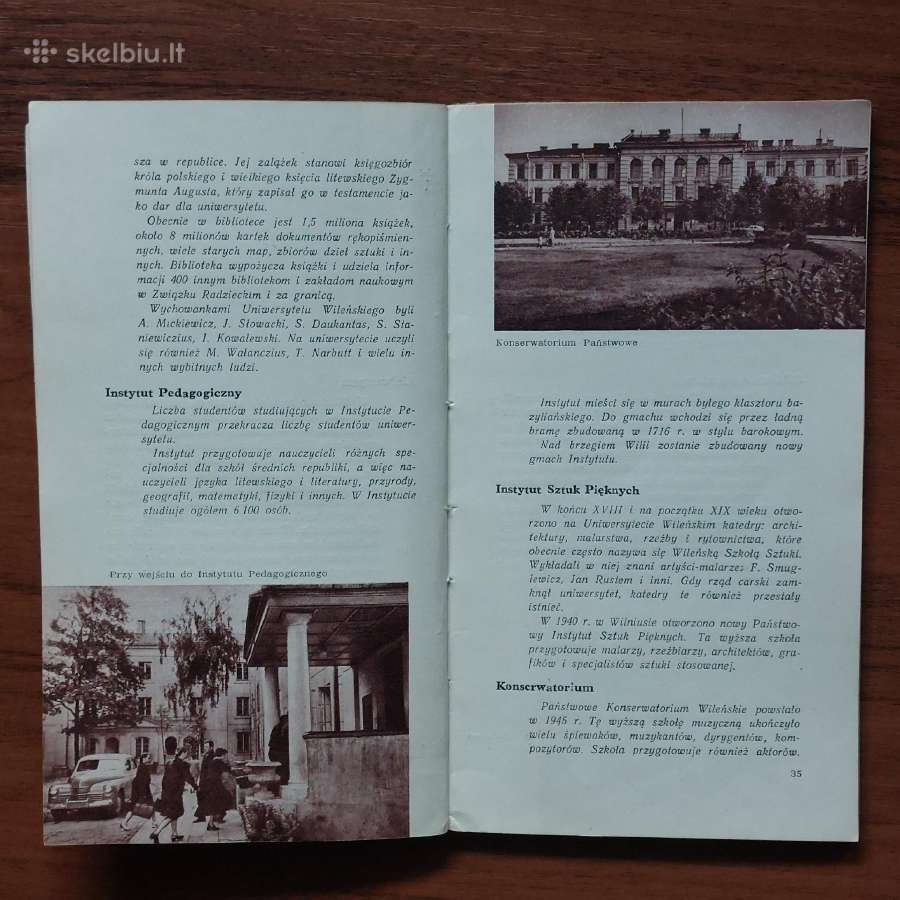 Wilnius dla turysty ,1957 r. / Vilnius turistams - nuotraukos Nr. 15