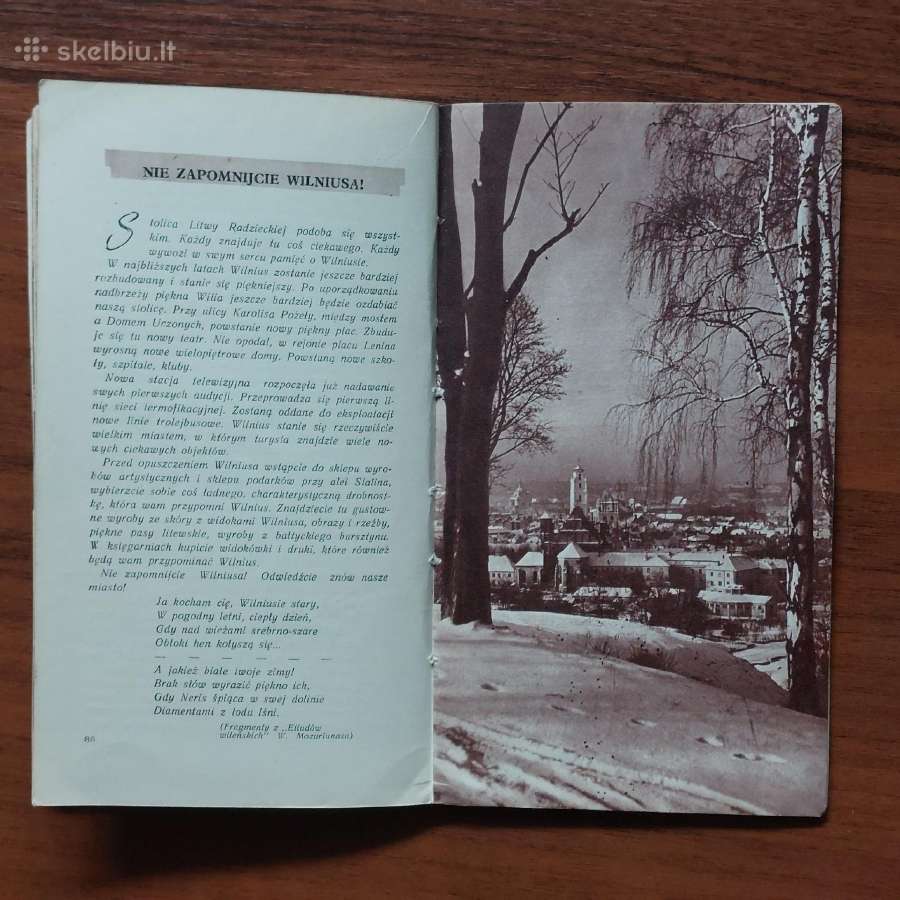 Wilnius dla turysty ,1957 r. / Vilnius turistams - nuotraukos Nr. 28