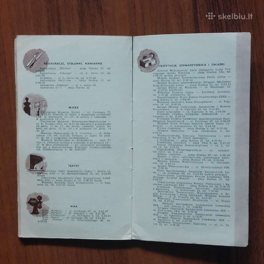 Wilnius dla turysty ,1957 r. / Vilnius turistams - nuotraukos Nr. 33