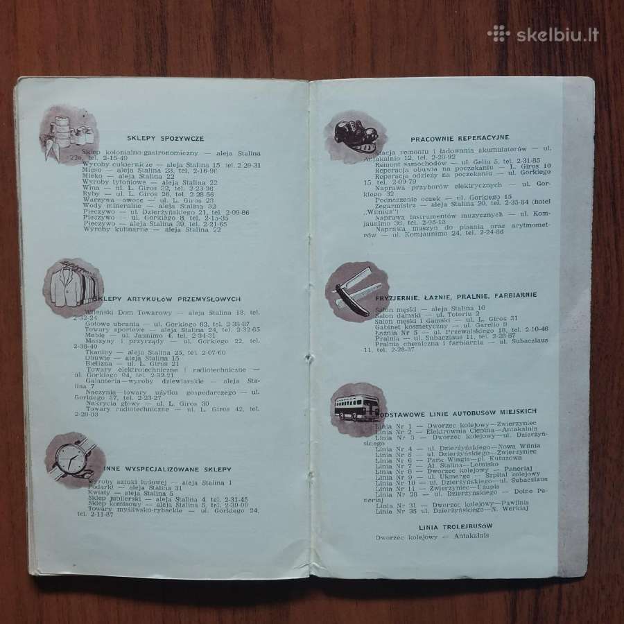 Wilnius dla turysty ,1957 r. / Vilnius turistams - nuotraukos Nr. 34