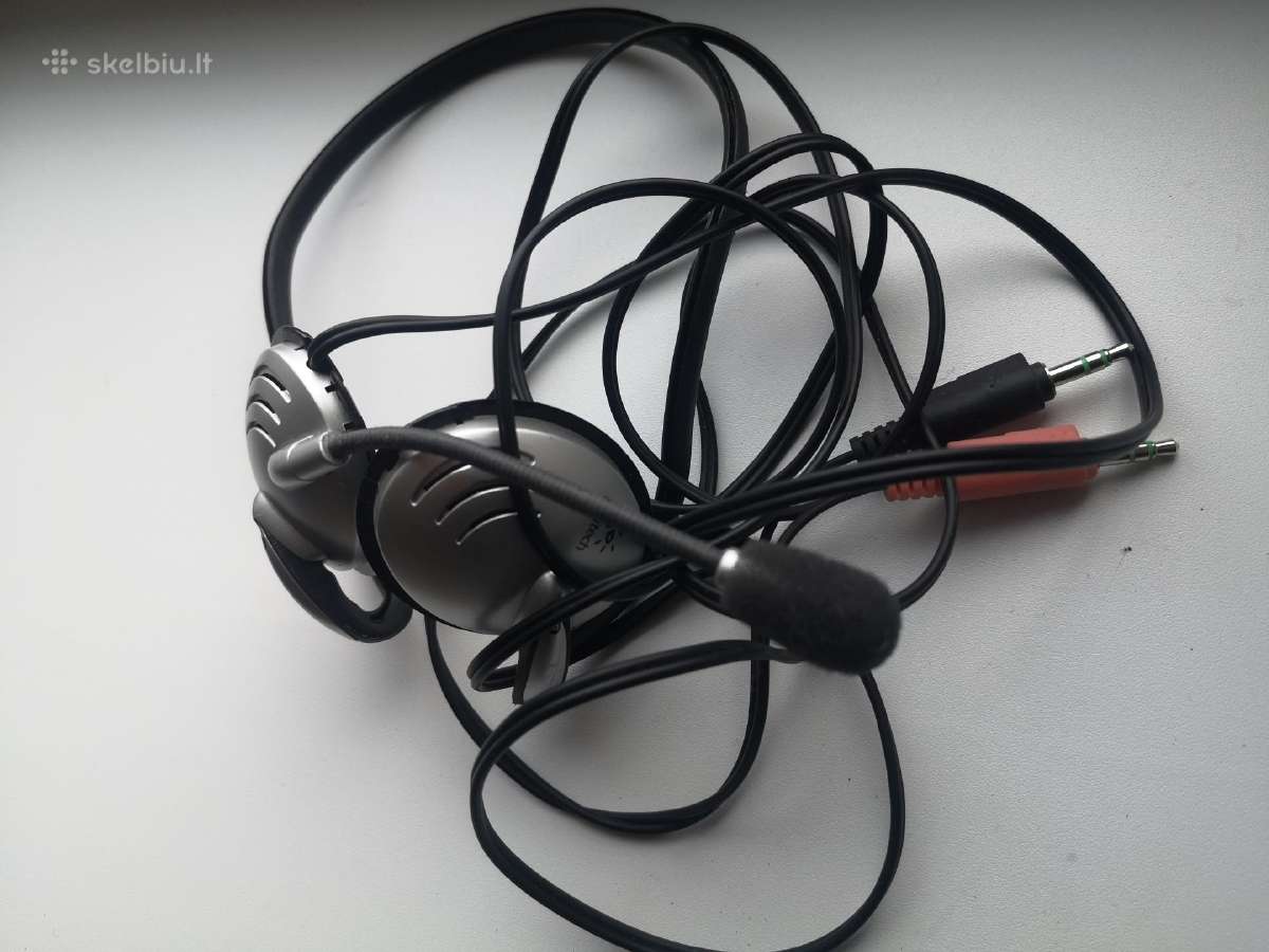 Ausinės Logitech su mikrofonu