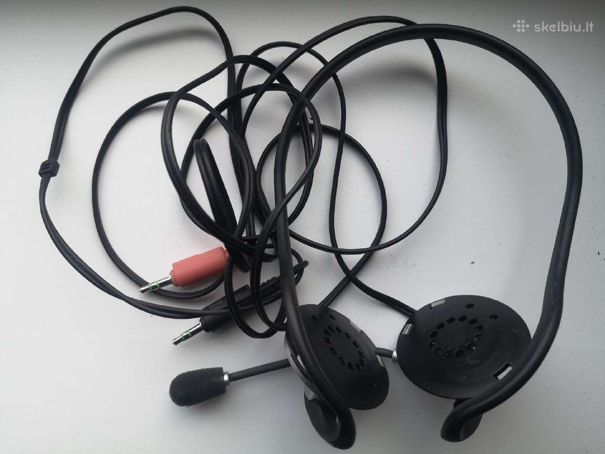 Ausinės Logitech su mikrofonu - nuotraukos Nr. 2